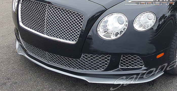 Custom Bentley GTC  Convertible Front Lip/Splitter (2011 - 2015) - $690.00 (Part #BT-010-FA)